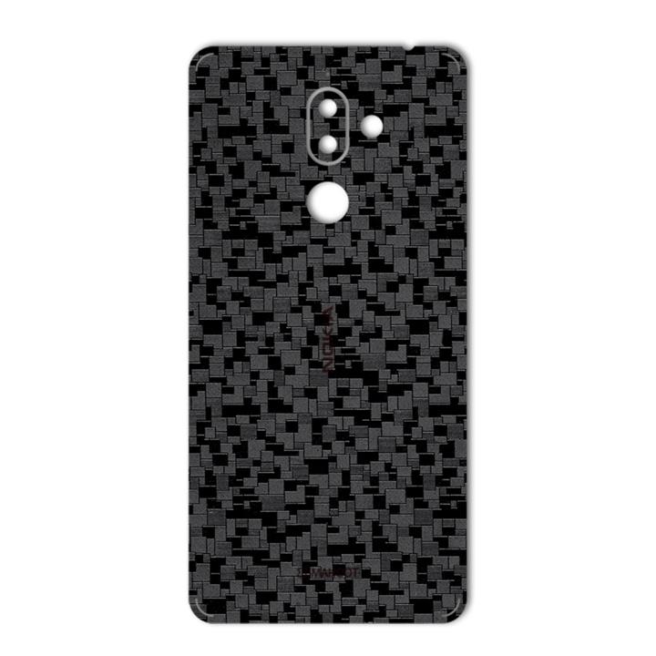 برچسب تزئینی ماهوت مدل Silicon Texture مناسب برای گوشی  Nokia 7 plus MAHOOT Silicon Texture Sticker for Nokia 7 plus